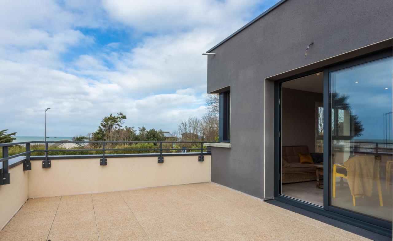 Tribord, Appt Avec Terrasse Et Vue Mer, Parking Saint-Côme-de-Fresné Dış mekan fotoğraf