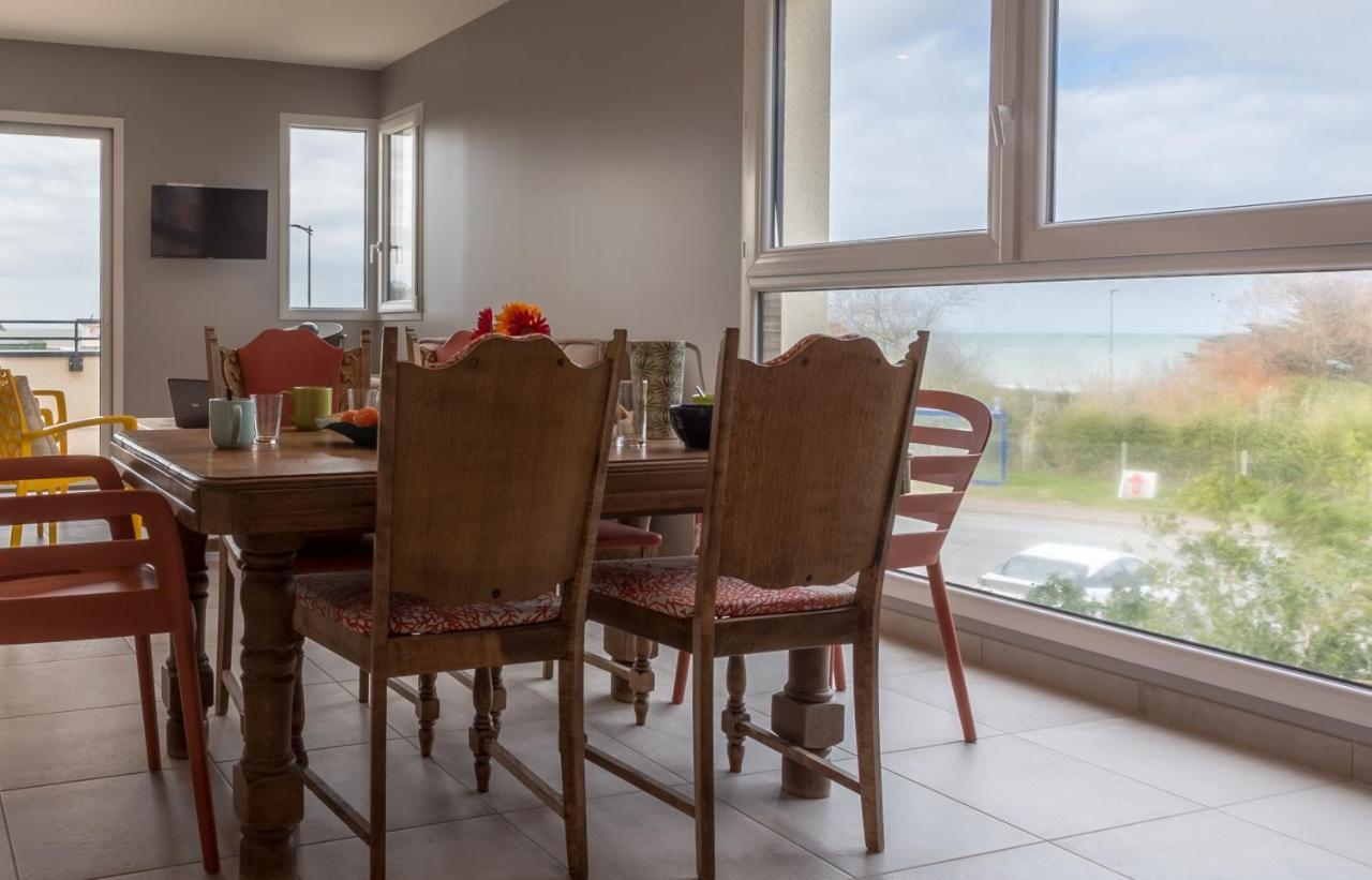 Tribord, Appt Avec Terrasse Et Vue Mer, Parking Saint-Côme-de-Fresné Dış mekan fotoğraf